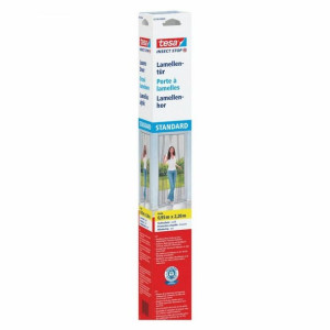 Tesa Moskitiera Drzwi Lamela Biała 0,95m X 2,2m Standard