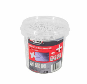 Awtools Krzyżyki Dystansowe 2.5mm/1500szt.wiaderko