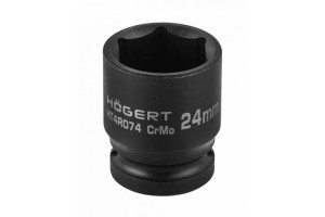 Hogert Nasadka Udarowa 1/2" 24mm Krótka