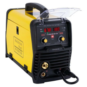 Półautomat Inverter Mig-199 Alu-puls Synergia Mma 230v 180a/60% Gp50, Mb15/