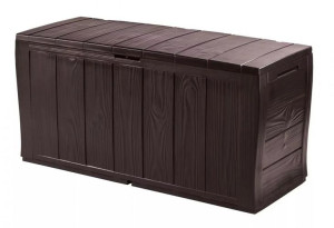 Keter Skrzynia Ogrodowa-balkonowa Sherwood 270 L Brązowa