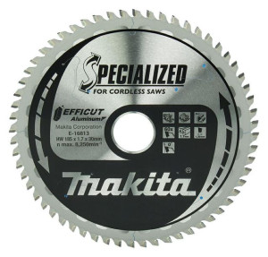 Makita Piła Tarczowa 185x30x60z Efficut Do Aluminium