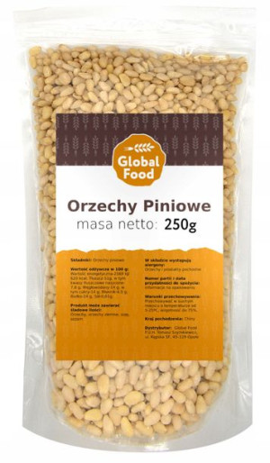 Orzechy Piniowe Pini Cedrowe 250g 0,25kg