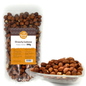 Orzechy Laskowe Łuskane 0,5kg 500g