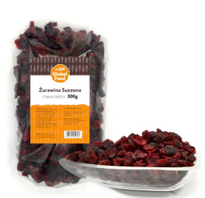 Żurawina Suszona 0,5kg 500g Bez Konserwantów