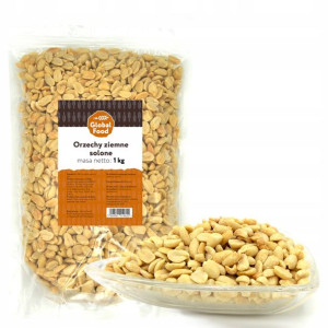 Orzechy Ziemne Arachidowe Prażone Solone 1kg 1000g