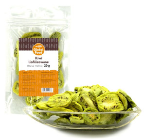Kiwi Liofilizowane 20g Całe Plastry