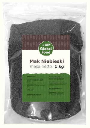 Mak Niebieski Nasiona 1kg 1000g