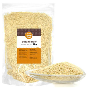 Sezam Biały Łuskane Ziarno 1kg 1000g Naturalny
