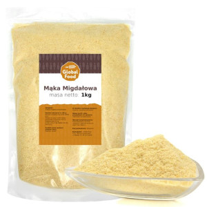Mąka Migdałowa 1kg Migdały Mielone Bez Skórki