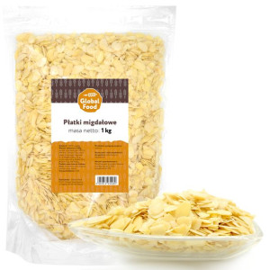 Płatki Migdałowe Migdały Cięte 1kg 1000g