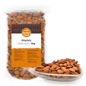 Migdały Całe Duże 1kg 1000g