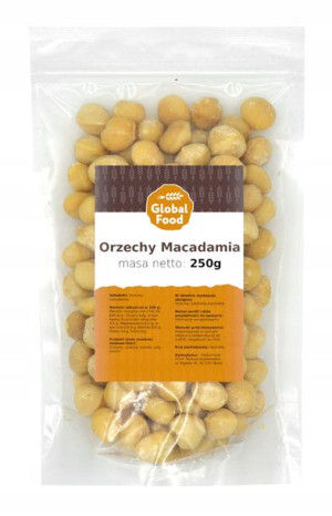 Orzechy Makadamia Orzech Macadamia 250g