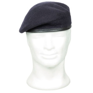 Beret Wojskowy Tłoczony Mfh Niebieski 56 Cm