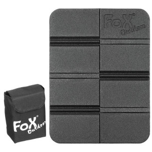 Siedzisko Termomata Składana Fox Outdoor Czarny