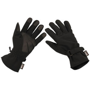 Rękawice Taktyczne Soft Shell Czarne M