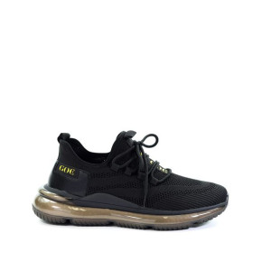 Męskie sneakersy czarne GOE LL1N4024 - 42