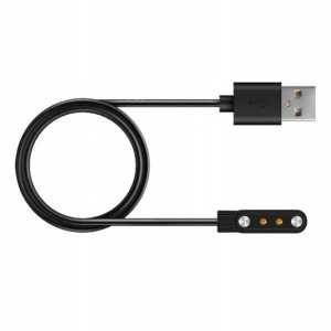 Kabel Usb Czarny Ładowarka Senbono Smart Watch Zegarek