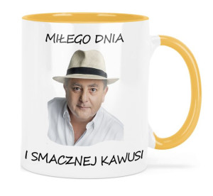 Kubek Żółte Wnętrze Makłowicz Wzory Prezent