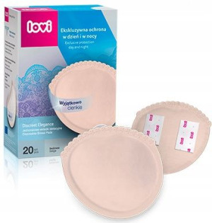 Wkładki laktacyjne Lovi Discreet Elegance 20 szt.