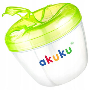 Pojemnik na mleko w proszku Akuku zielony