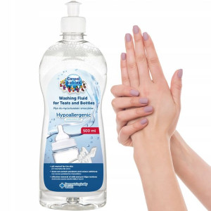 Płyn do mycia smoczków i butelek naturalny Canpol 500ml