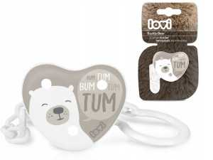 Klips z łańcuszkiem do smoczków Lovi  buddy bear