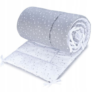 Ochraniacz do łóżeczka dwustronny Babyboom 180x30 cm Gwiazdozbiór