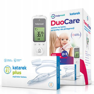 DuoCare Katarek aspirator + termometr Helpmedi