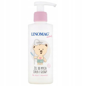 Linomag Żel do mycia ciała i głowy dla dzieci i niemowląt 200 ml