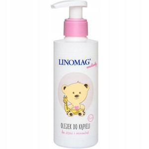 Linomag Olejek do kąpieli emolient 1m+ 400 ml