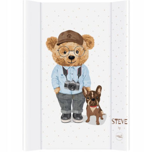 Przewijak usztywniony na łóżeczko 70x50 cm Fluffy Puffy Steve