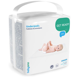 Podkłady do przewijania jednorazowe Babyono 20szt.