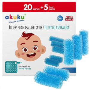 Filtry wymienne do aspiratora Akuku