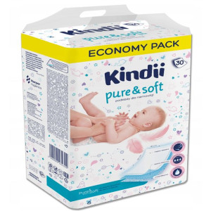 Kindii Cleanic Podkłady do przewijania 60x40 cm 30szt.
