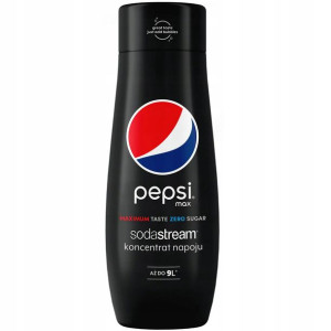 SodaStream PEPSI MAX syrop koncentrat 440 ml do Saturatora