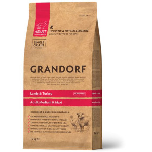Grandorf Lamb & Turkey Adult Medium & Maxi Breeds Karma Dla Dorosłych Psów