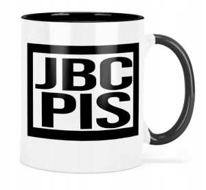 Kubek Czarne Wnętrze Antypis Jbc Pis Wzory