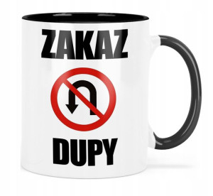 Kubek Czarne Wnętrze Do Pracy Różne Wzory Prezent