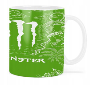 Kubek Dla Fana Monstera Prezent Wzory 330 Ml