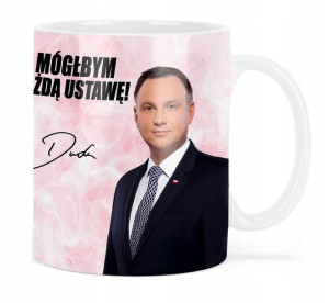 Kubek Prezydent Duda Podpis Różne Wzory Prezent