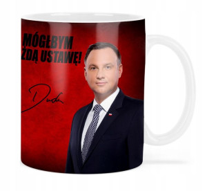 Kubek Prezydent Duda Podpis Różne Wzory Prezent