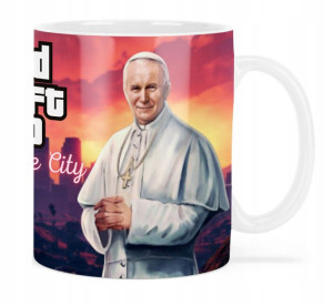 Kubek Z Papieżem Jan Paweł 2 Wado Vice Gta Prezent
