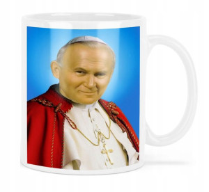 Śmieszny Kubek Papież 2137 Jan Paweł 2 Różne Wzory
