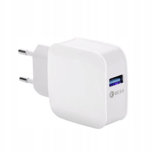 Szybka Ładowarka Sieciowa Usb 3A Samsung Huawei ZASILACZ QC 3.0 15W