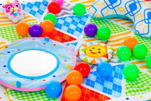 Kidsee Interaktywna Mata edukacyjna różowy