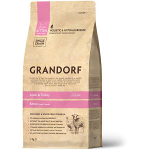 Grandorf Lamb & Turkey Kitten Karma Dla Kociąt 2 kg