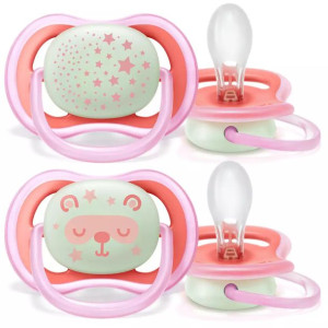Smoczki świecące Ultra Air Avent 6-18 SCF376/22