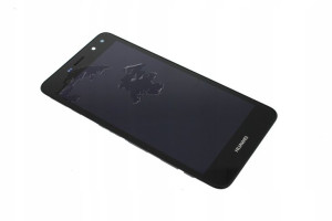 Huawei Y6 2017 Mya-l03 Ekran Lcd +dotyk Ramka Czarny