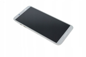 Huawei Y5 2018 Dra-l21 Ekran Lcd + Dotyk Ramka Bia